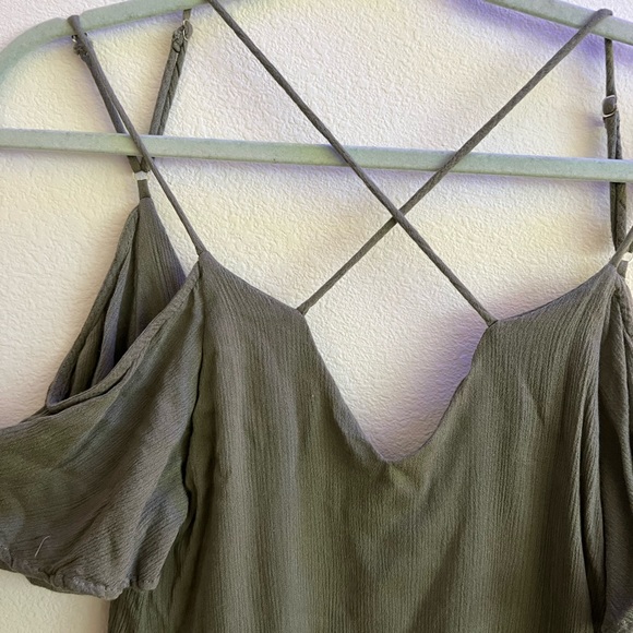 Lulu’s Olive Green Shift Dress - Picture 5 of 8